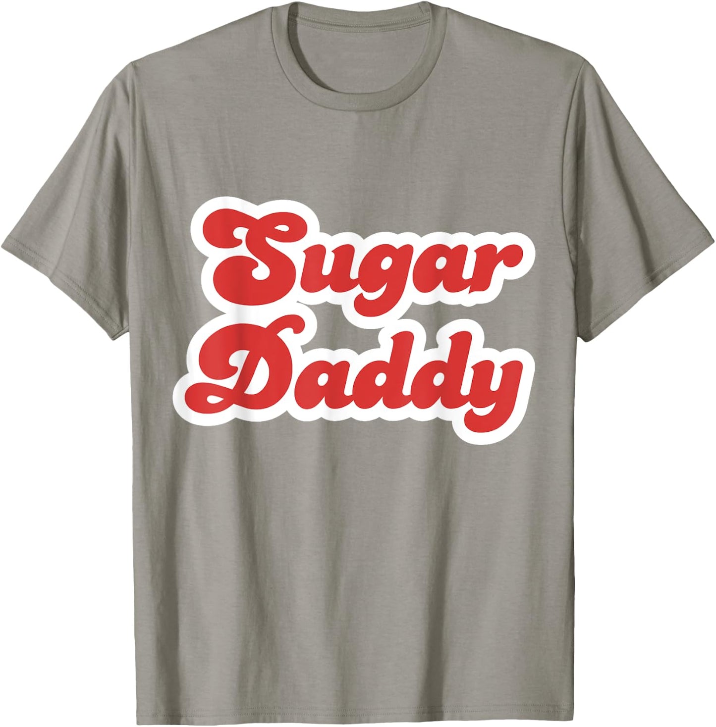 Candy Retro Sugar Daddy Father's Day Vintage Parenting Humor T-Shirt - T-Shirt | Sand