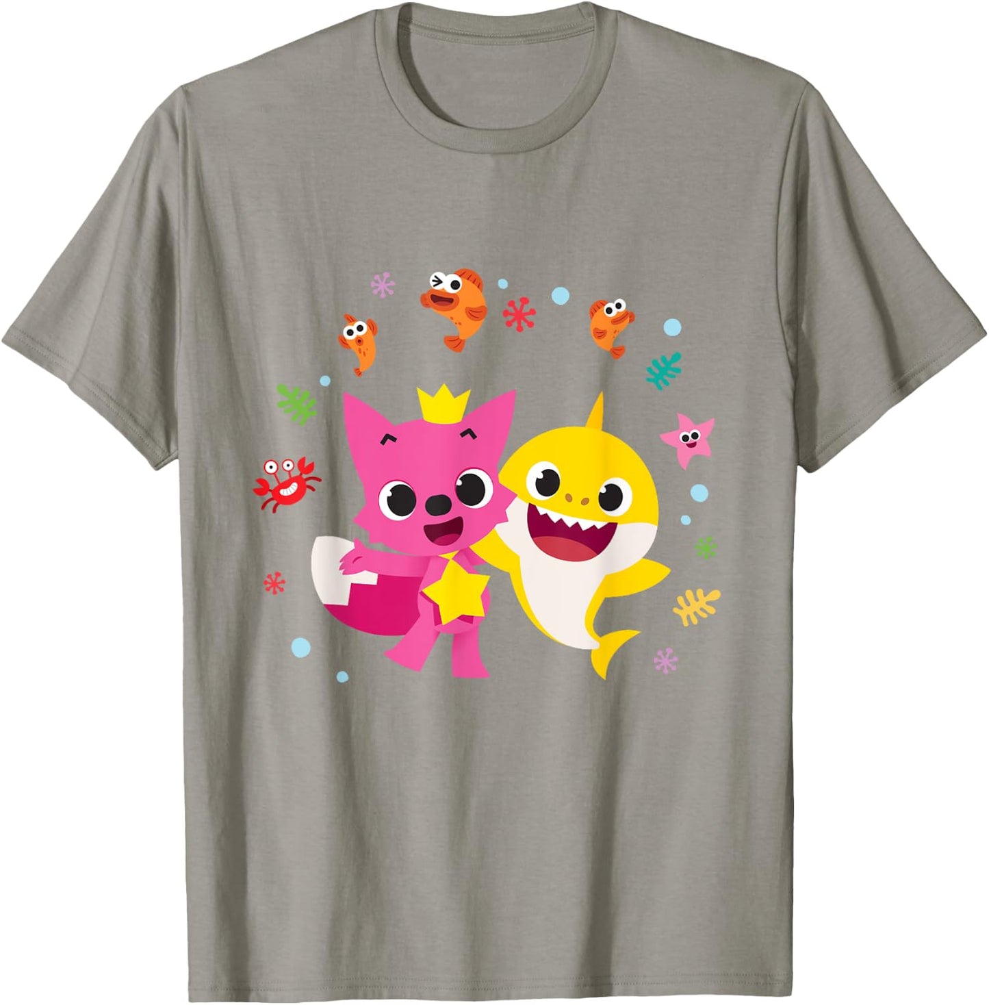 Pinkfong and Baby Shark T-Shirt - T-Shirt | Sand