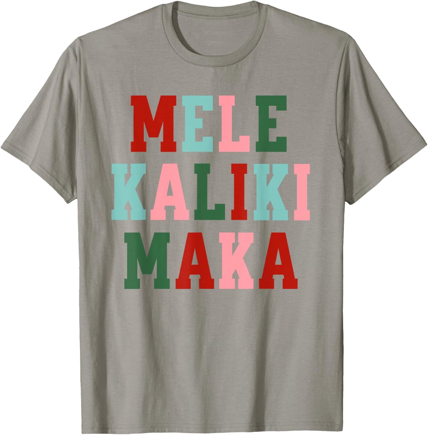 Retro Mele Kalikimaka Hawaii Hawaiian Tropical Christmas T-Shirt - T-Shirt | Sand