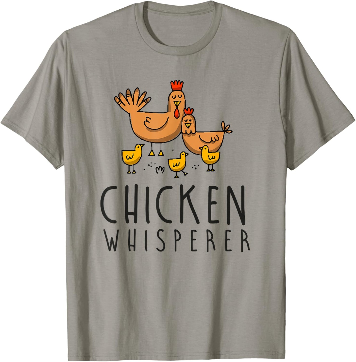 Chicken Whisperer Farm Farmer Hen Rooster Poultry Eggs T-Shirt - T-Shirt | Sand
