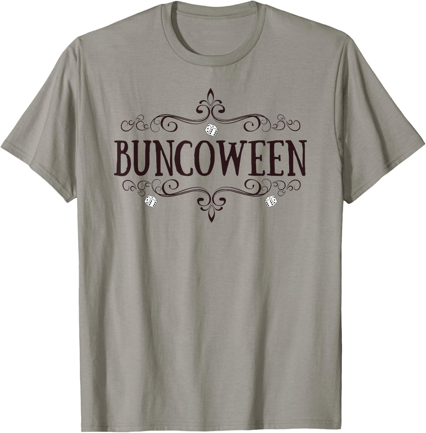 Halloween Bunco Night Dice Buncoween T-Shirt - T-Shirt | Sand