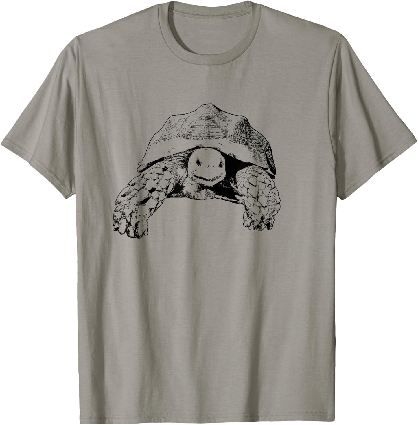 Sulcata Tortoise African Spurred Tortoise Turtle T-Shirt - T-Shirt | Sand