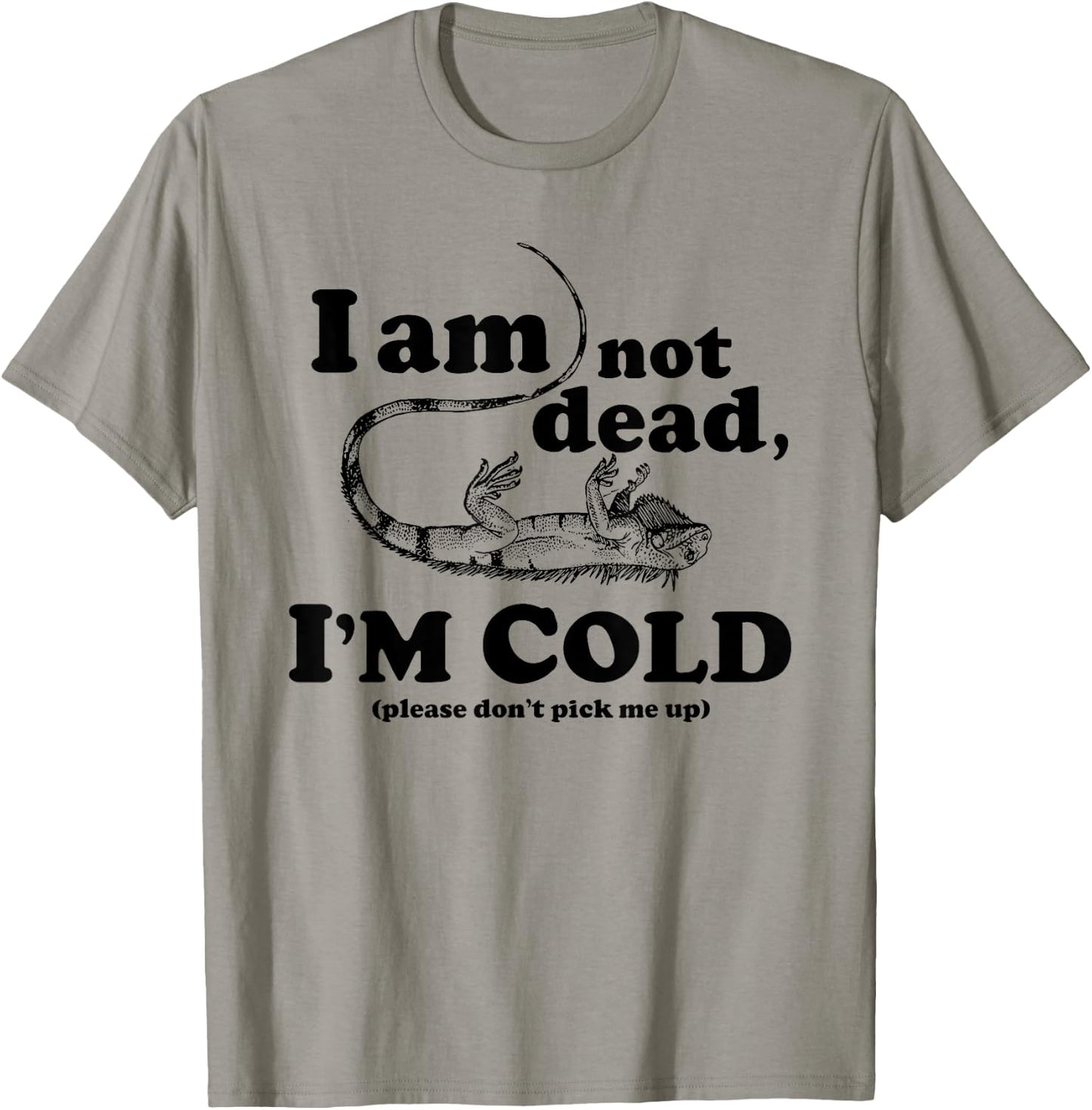 Frozen Iguana Shirt T-Shirt - T-Shirt | Sand