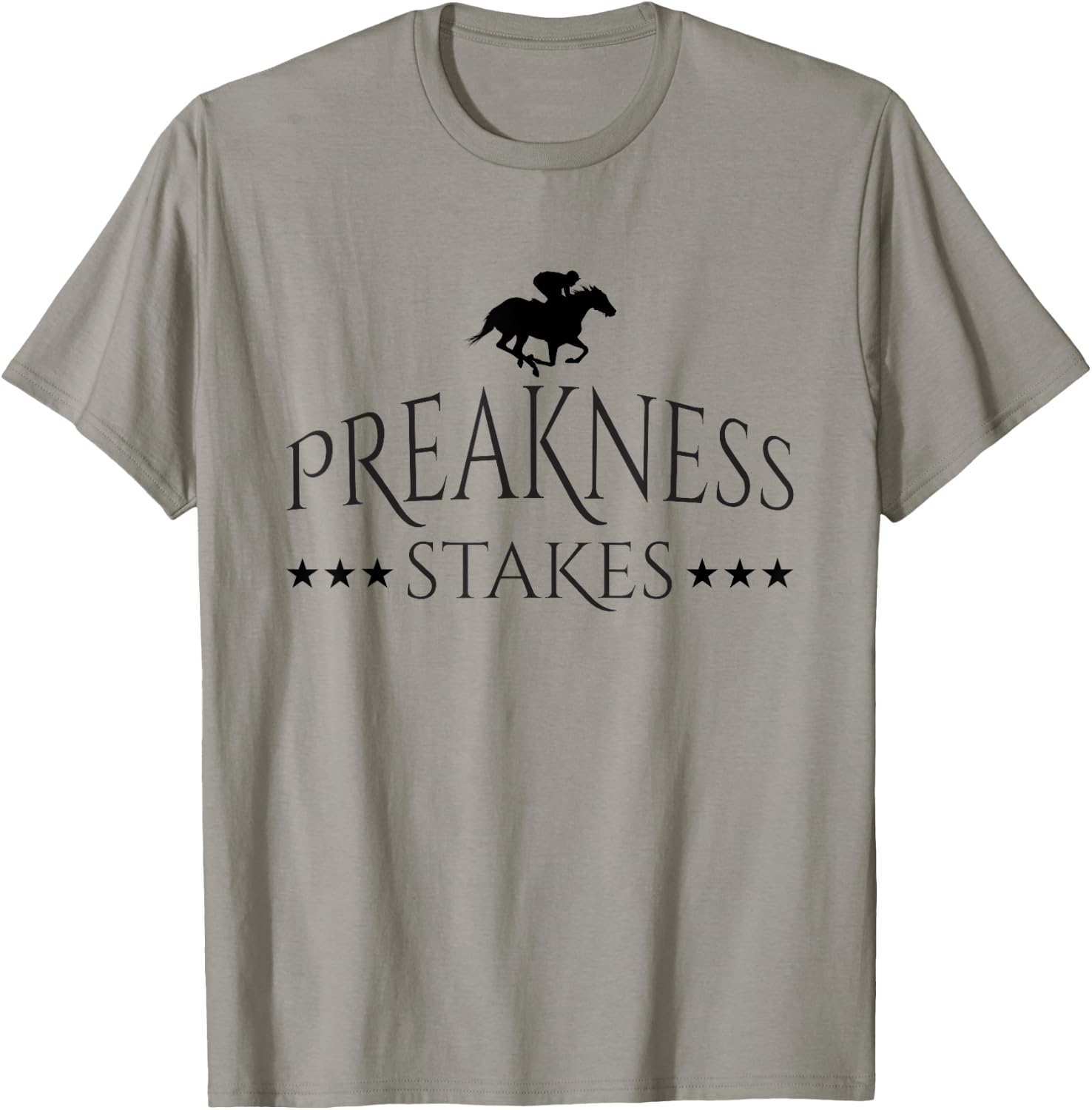 Preakness Horse Racing Shirts , Stakes Apparel T-Shirt - T-Shirt | Sand