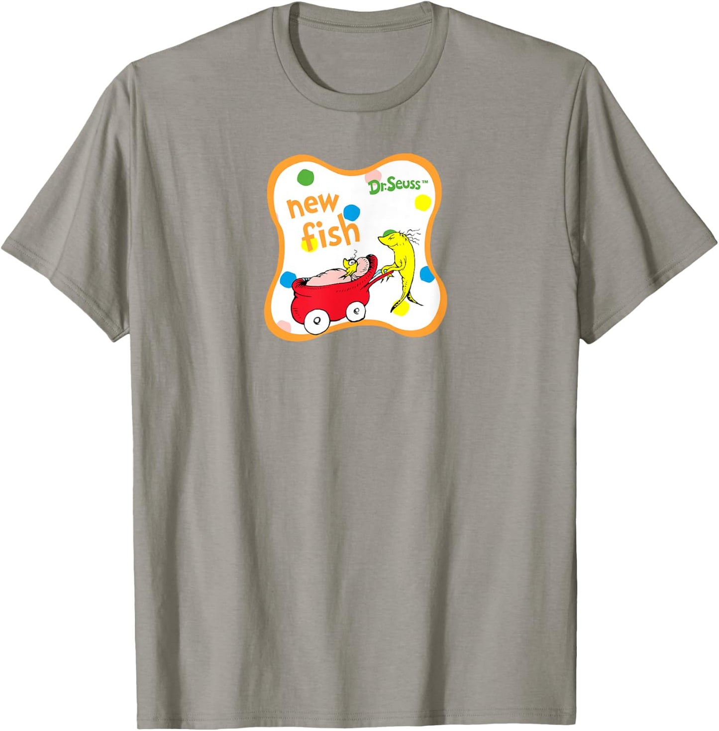 Dr. Seuss New Fish T-Shirt - T-Shirt | Sand
