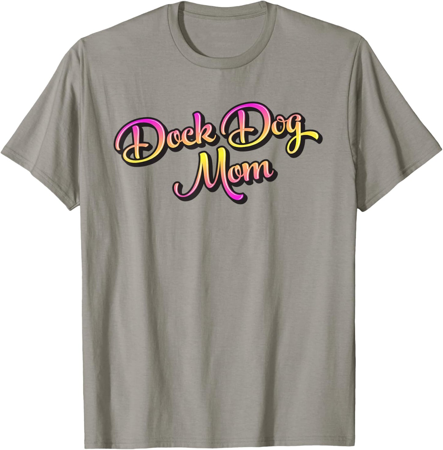 Dock Diving Dog for a Dock Dog Mom T-Shirt - T-Shirt | Sand