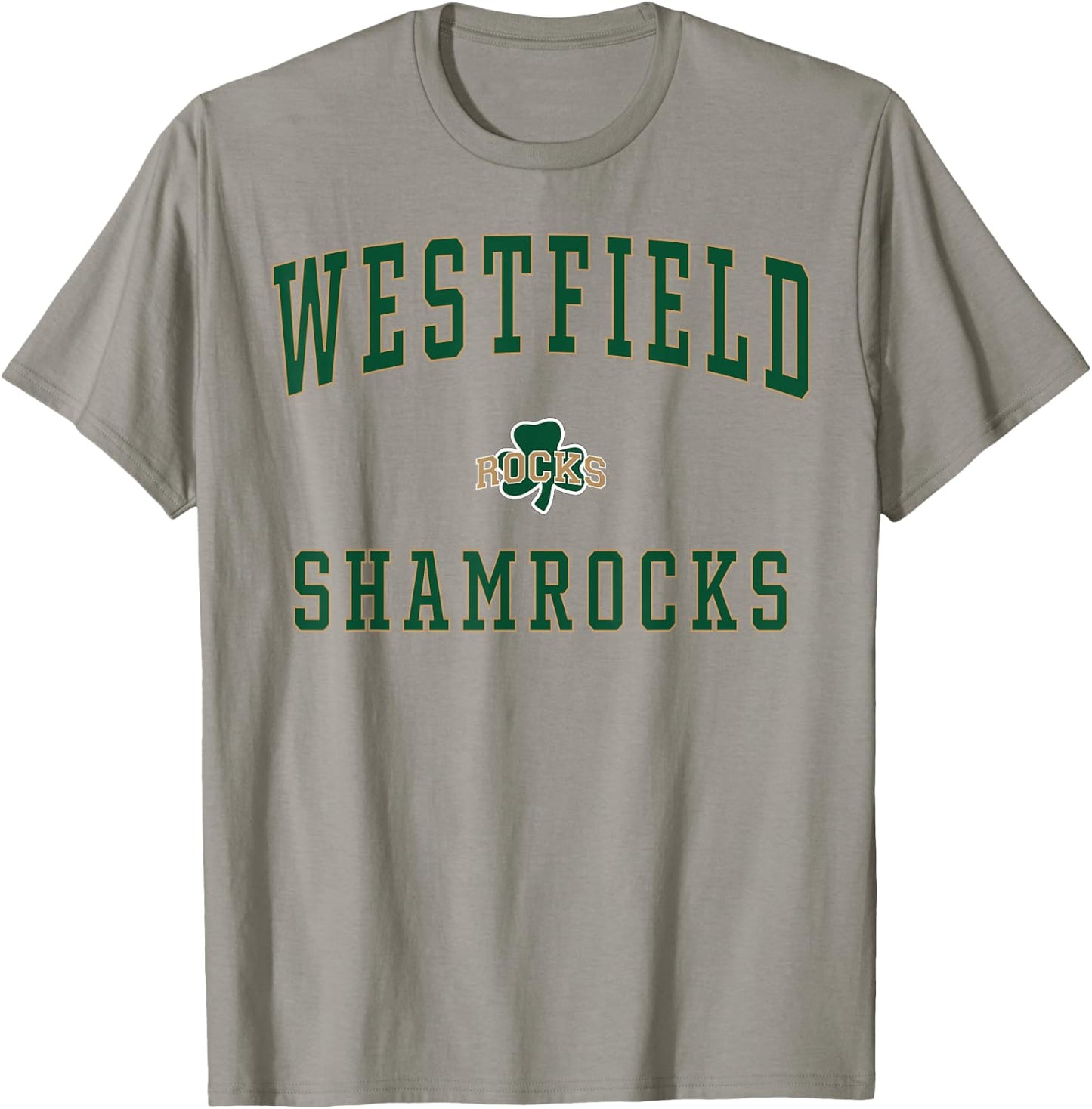 Westfield High School Shamrocks T-Shirt - T-Shirt | Sand