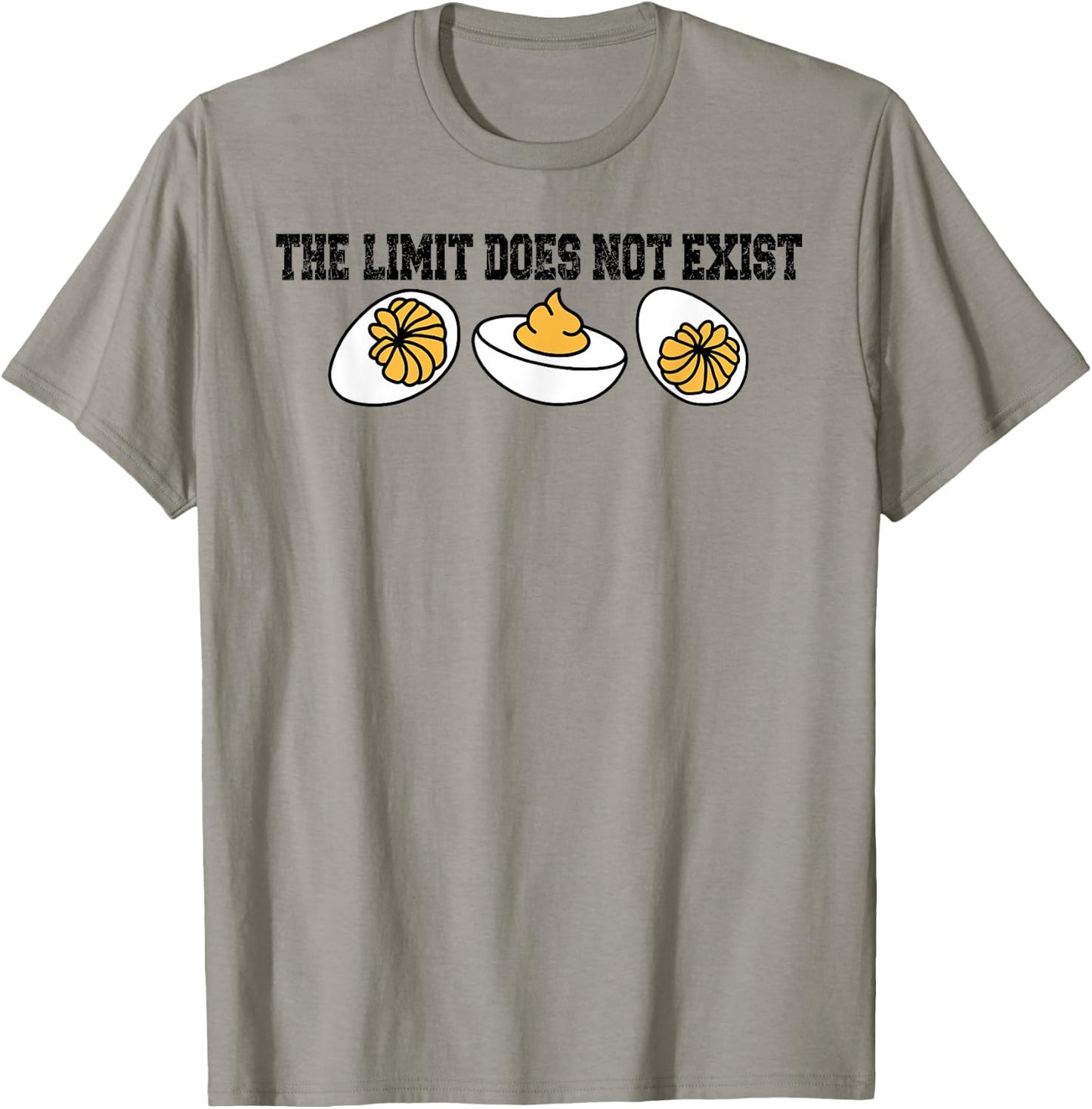 Funny Deviled Eggs Thanksgiving The Limit Does Not Exist T-Shirt - T-Shirt | Sand