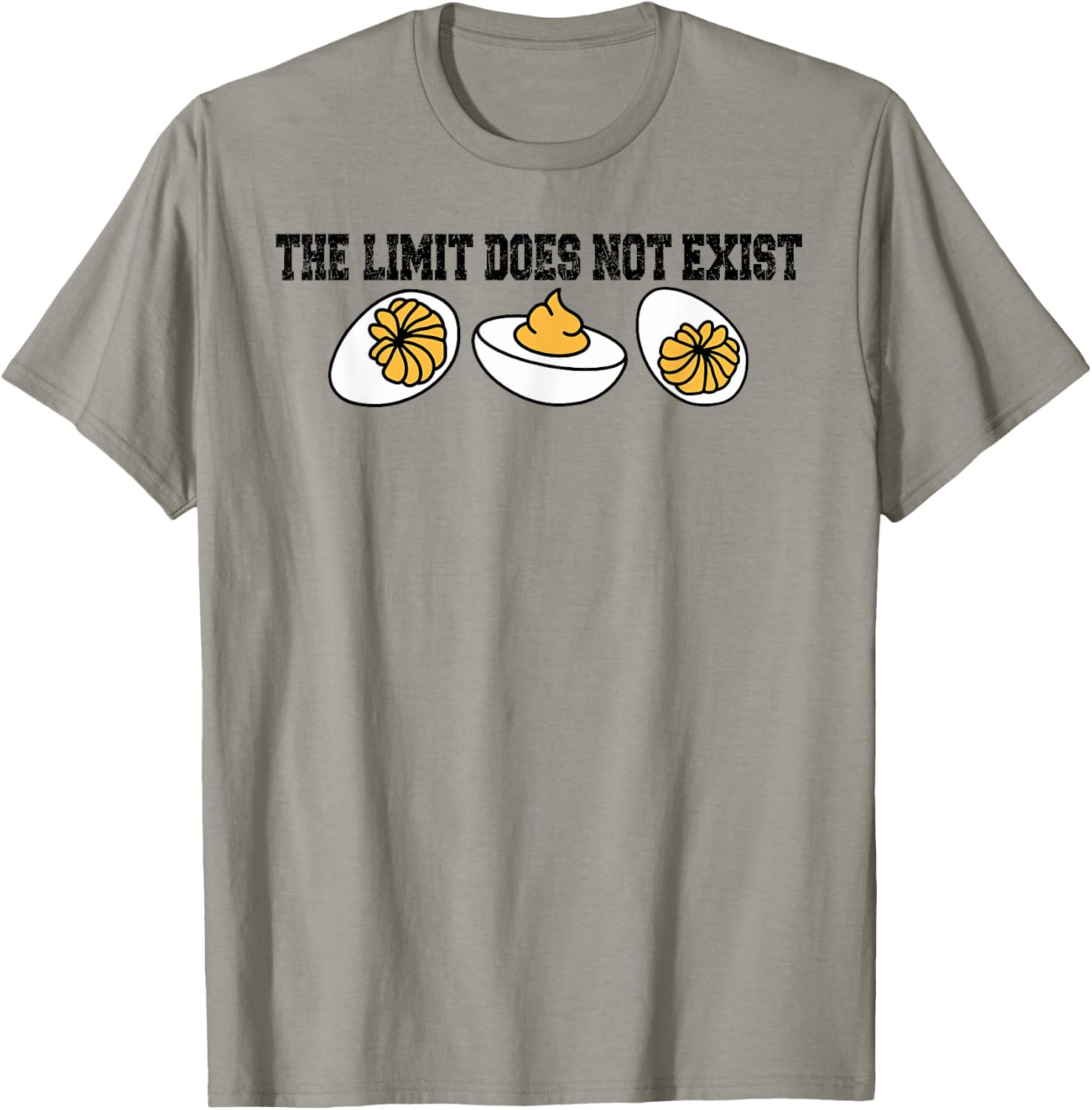 Funny Deviled Eggs Thanksgiving The Limit Does Not Exist T-Shirt - T-Shirt | Sand