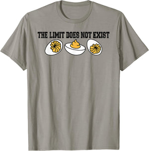 Funny Deviled Eggs Thanksgiving The Limit Does Not Exist T-Shirt - T-Shirt | Sand