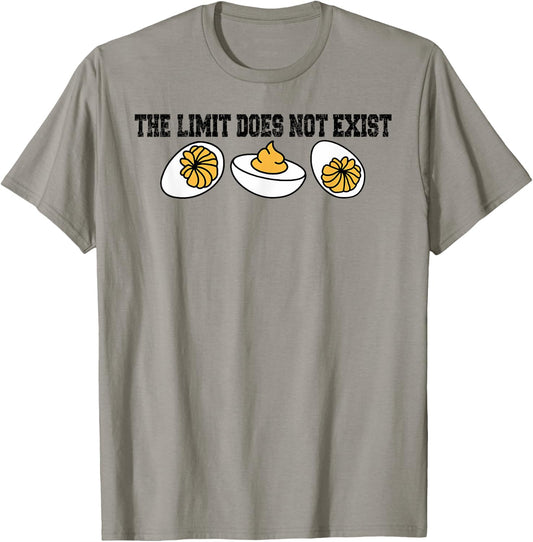 Funny Deviled Eggs Thanksgiving The Limit Does Not Exist T-Shirt - T-Shirt | Sand