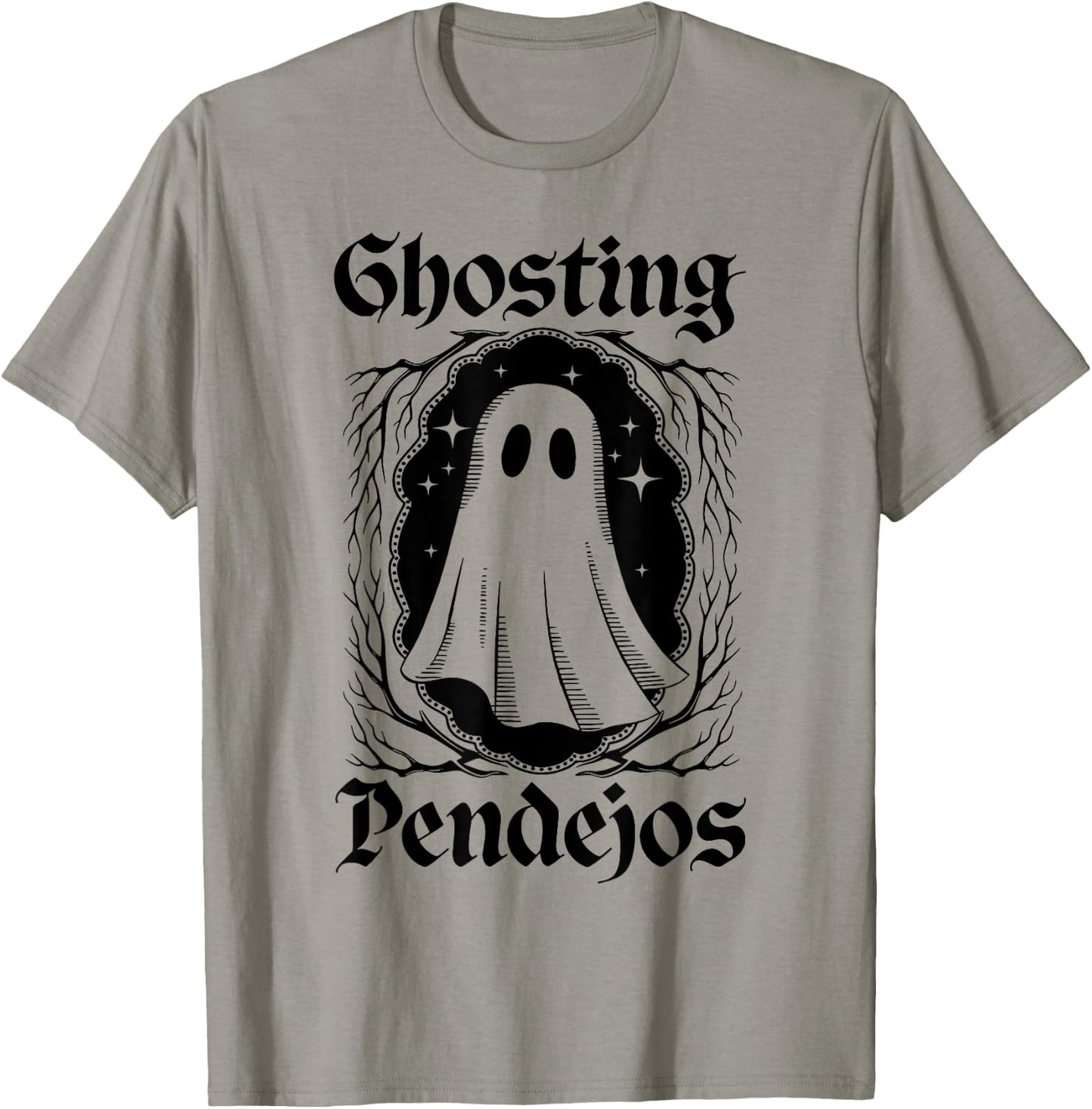 Ghosting Pendejos Funny Mexican Ghost Halloween Costumes T-Shirt - T-Shirt | Sand