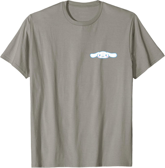 Cinnamoroll Front and Back Logo Shirt T-Shirt - T-Shirt | Sand
