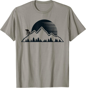 Vintage Mountain Bike - Outdoor MTB Downhill Biking Men T-Shirt - T-Shirt | Sand