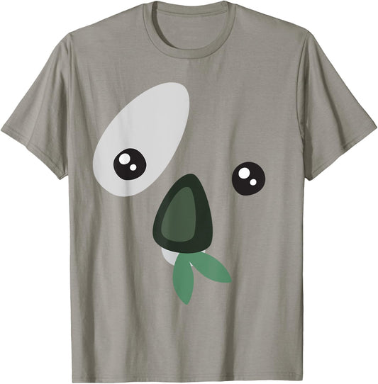 Koala Cute Koala Face Halloween Costume Shirt T-Shirt - T-Shirt | Sand