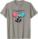 Horse Dog Cat, Essential Mood-Support Supplements, Happiness T-Shirt - T-Shirt | Sand