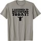 I Listened To Nettspend Today Concert Tour Music T-Shirt - T-Shirt | Sand