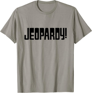 Jeopardy! Dark Logo T-Shirt - T-Shirt | Sand