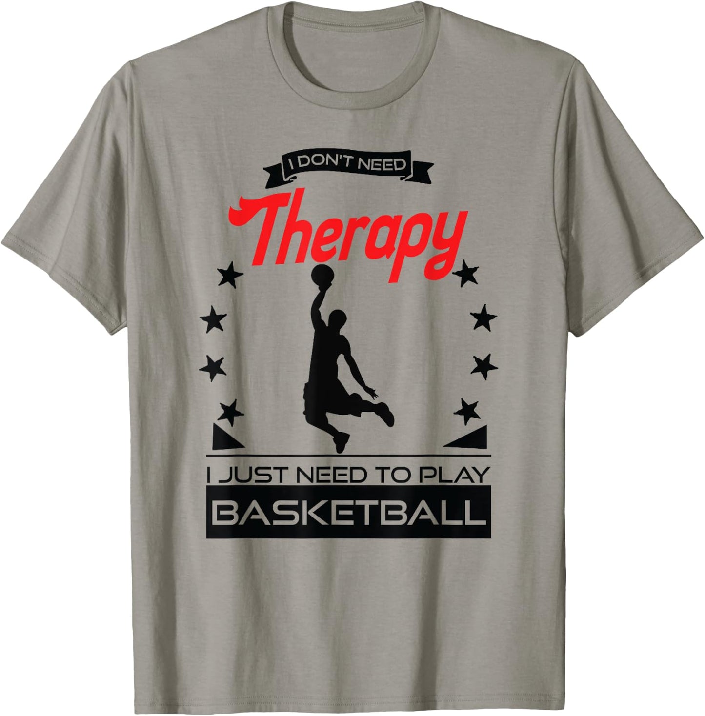 Basketball - Better Than Therapy Gift Basketball Players T-Shirt - T-Shirt | Sand