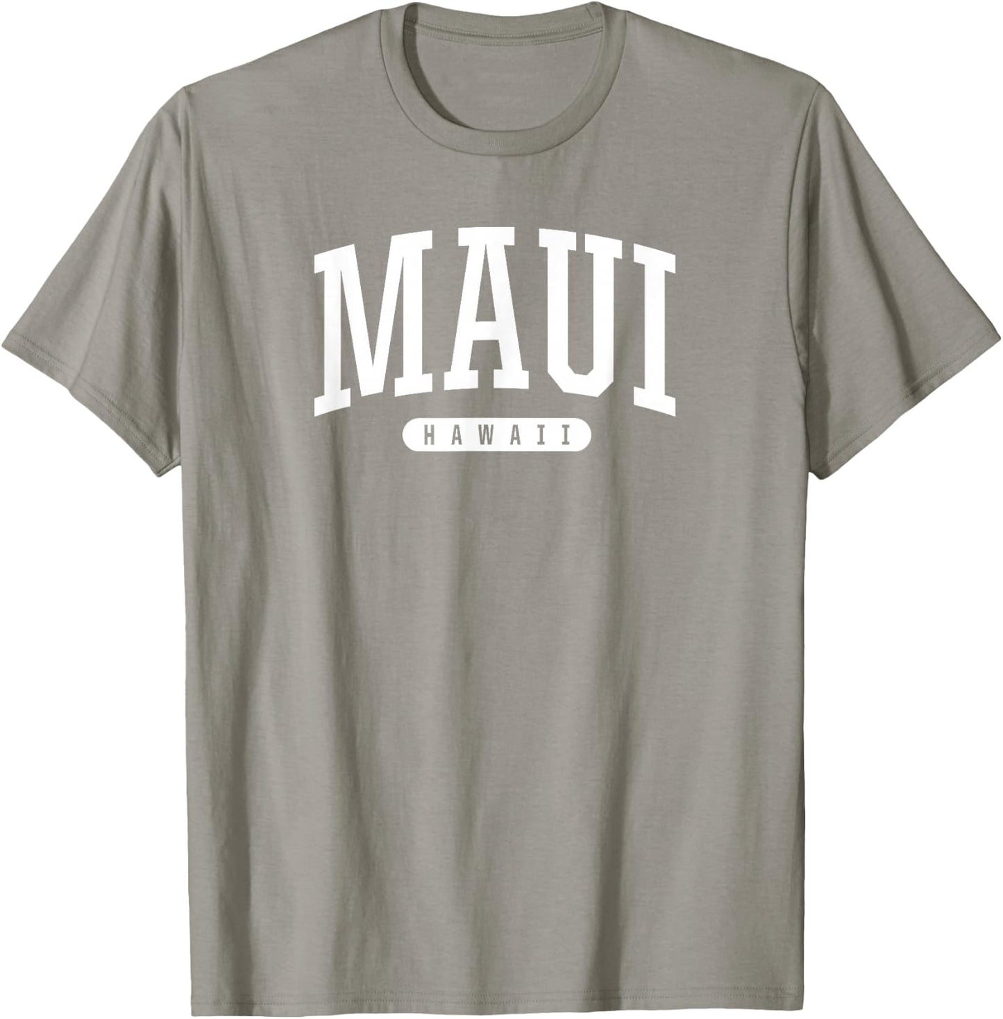 College Style Maui Hawaii Souvenir Gift T-Shirt - T-Shirt | Sand