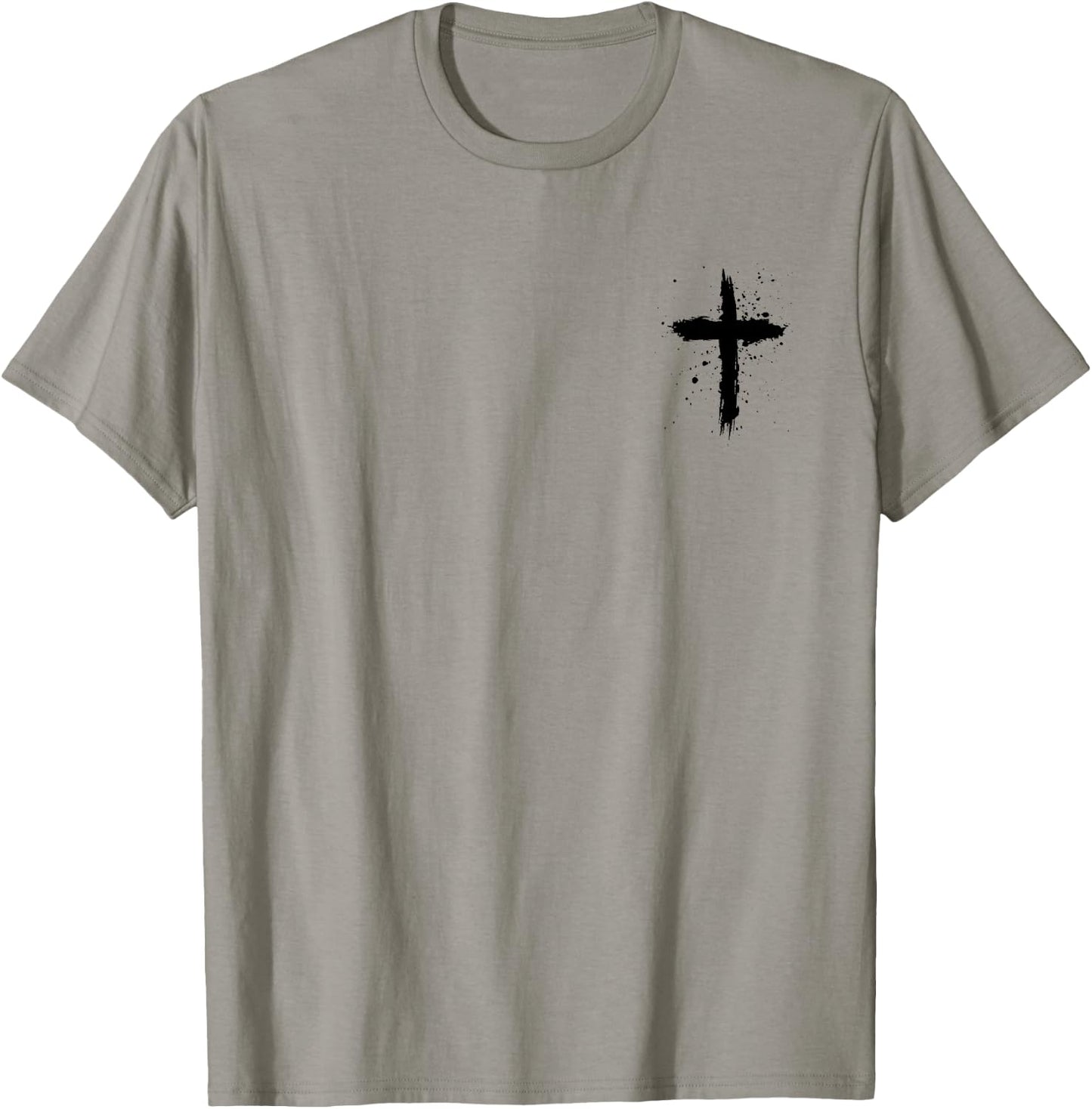 God's Child PSALM 23 Front And Back Print For Christian T-Shirt - T-Shirt | Sand