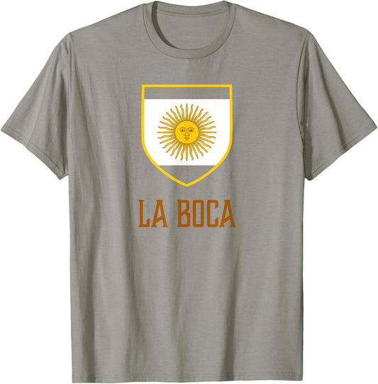 La Boca, Buenos Aires, Argentina - Argentino Shirt T-Shirt - T-Shirt | Sand