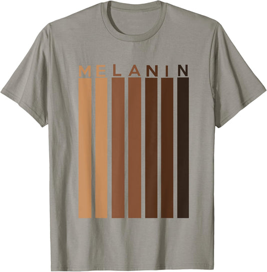 Oheneba: Melanin Shades Black Pride Afro Queen King T-Shirt - T-Shirt | Sand