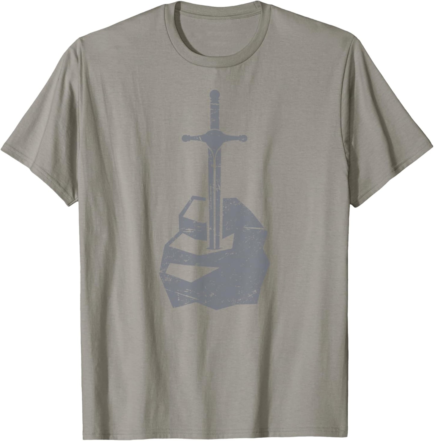 Medieval Literature King Arthur | Sword T-Shirt - T-Shirt | Sand