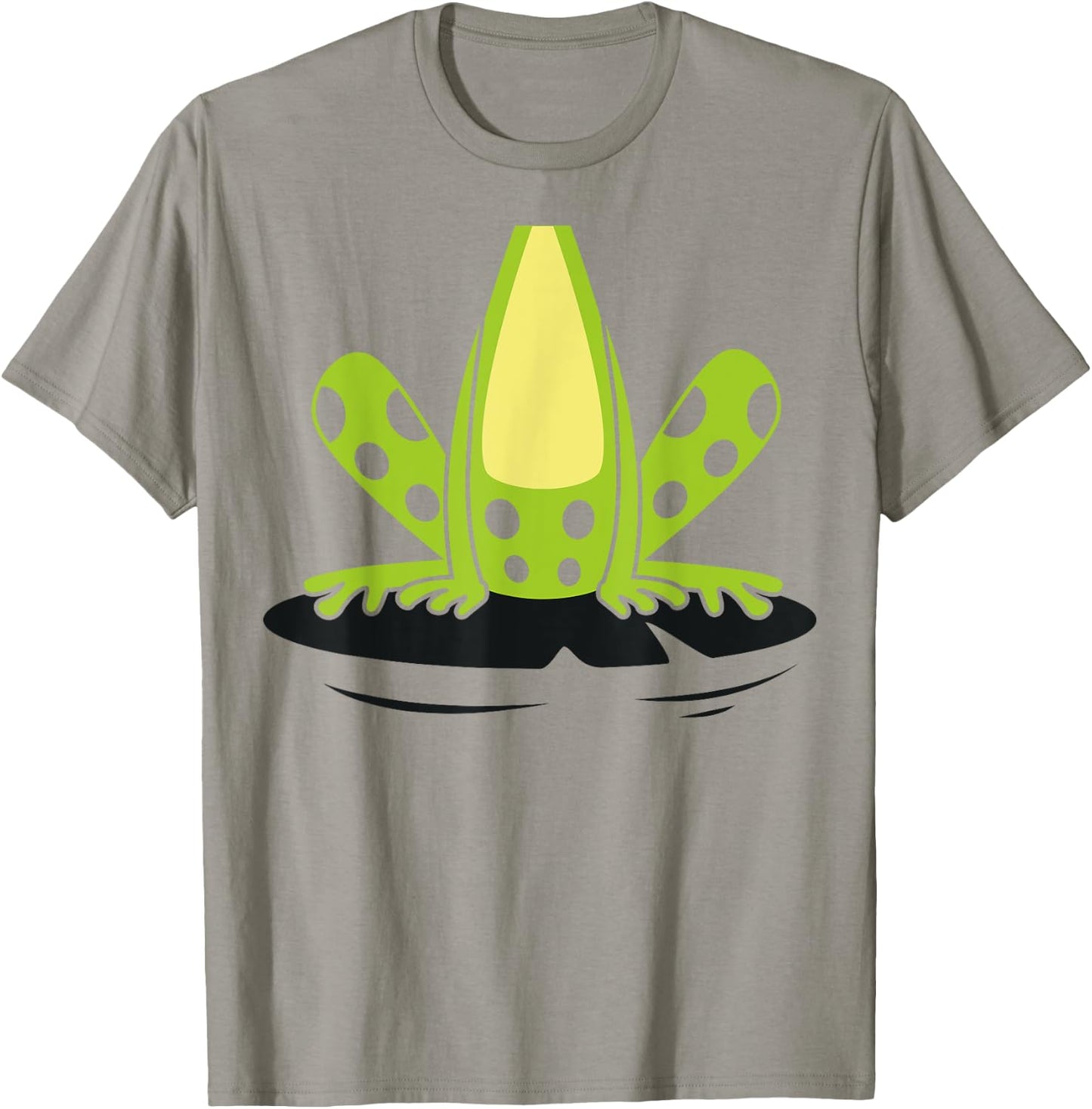 Frog Body Costume Cute Easy Reptile Halloween Gift T-Shirt - T-Shirt | Sand