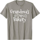 Grandma's Bakery Christmas Cookie Xmas Women Baking T-Shirt - T-Shirt | Sand