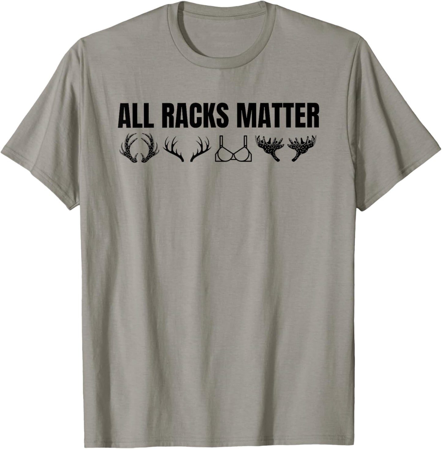All Racks Matter Deer T-Shirt - T-Shirt | Sand