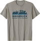 Innsbruck Austria Mountains Austrian Skiing Vintage T-Shirt - T-Shirt | Sand