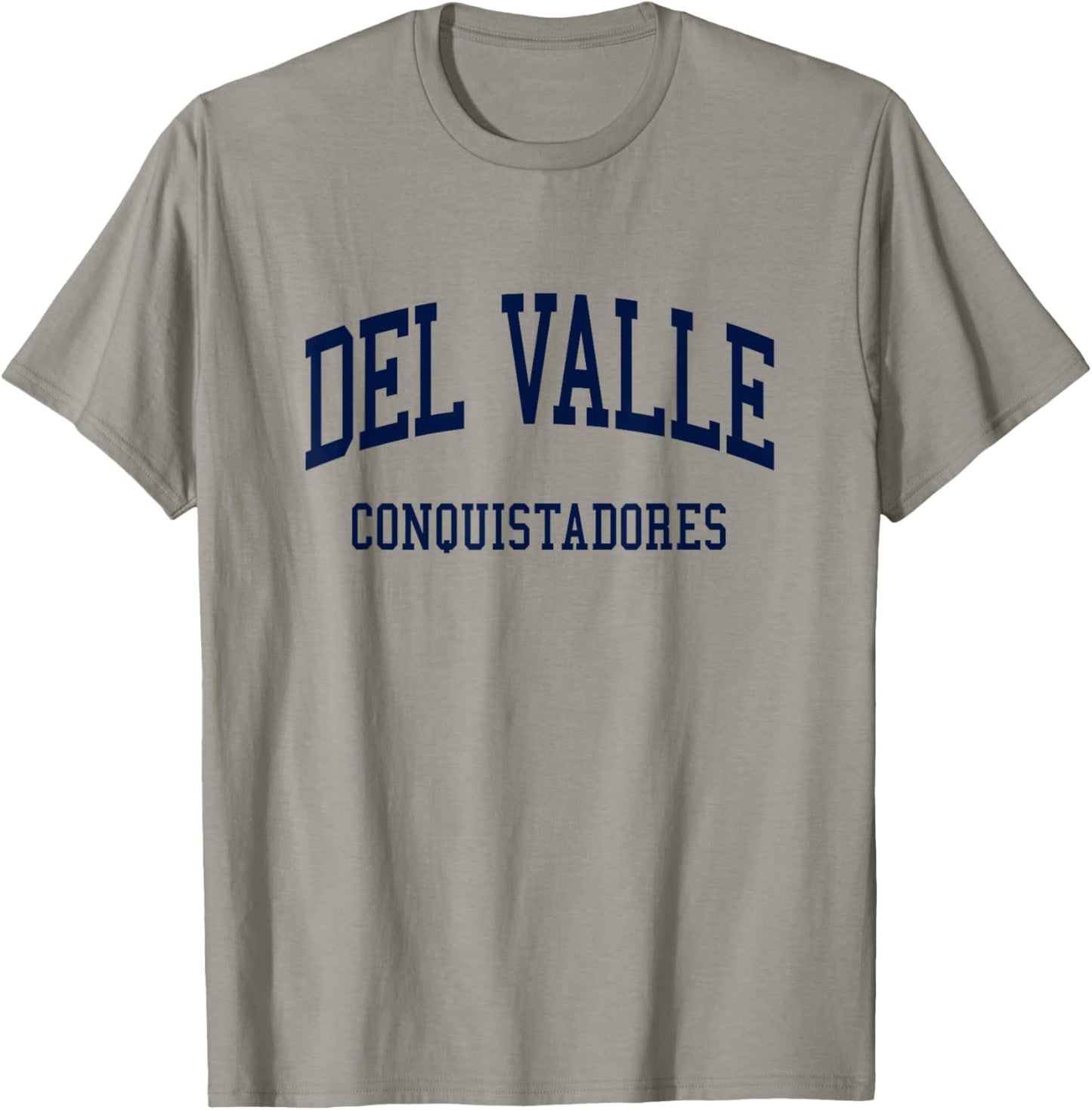 Del Valle High School HS El Paso TX Retro T-Shirt - T-Shirt | Sand