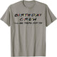 Birthday Crew Funny Birthday Squad Party T-Shirt - T-Shirt | Sand