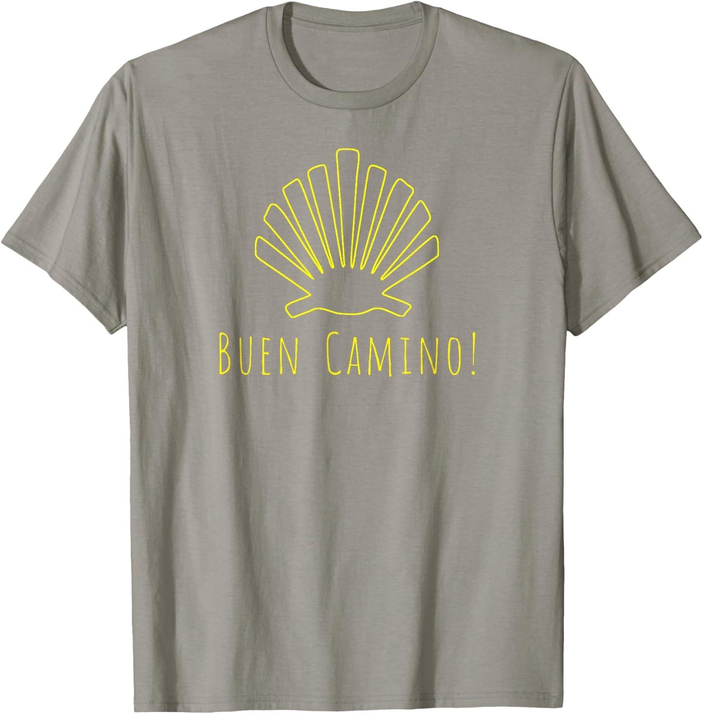 Camino de Santiago Pilgrim Way of St. James Spain Hiker Gift T-Shirt - T-Shirt | Sand