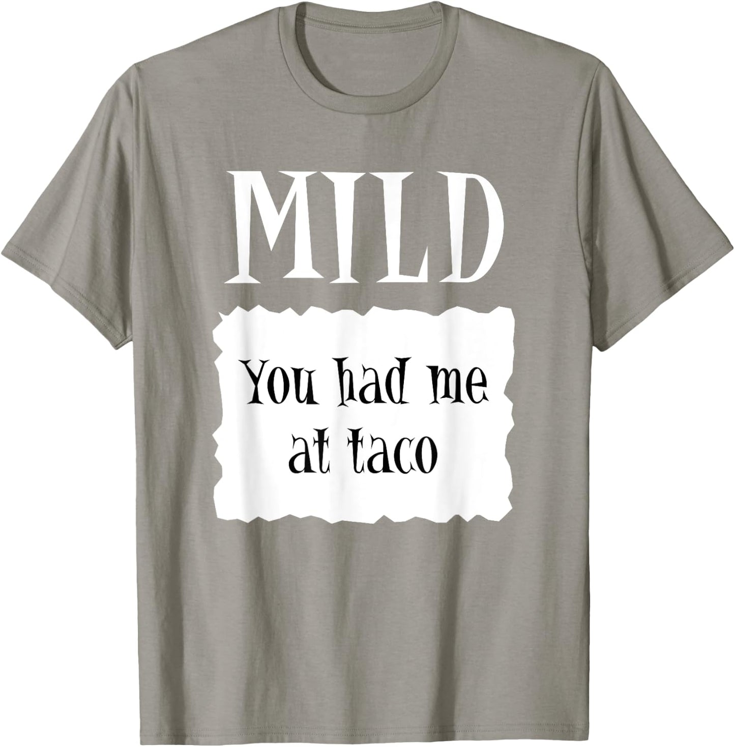 MILD - Hot Packet Halloween Taco Costume T-Shirt - T-Shirt | Sand