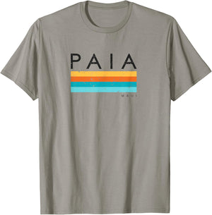 Retro Paia Maui Vintage Design T-Shirt - T-Shirt | Sand