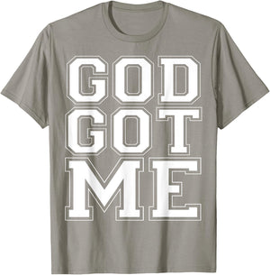 Christian T Shirt God Got Me T-Shirt - T-Shirt | Sand