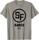 Dallas TV Series Southfork Ranch Gray T-Shirt - T-Shirt | Sand