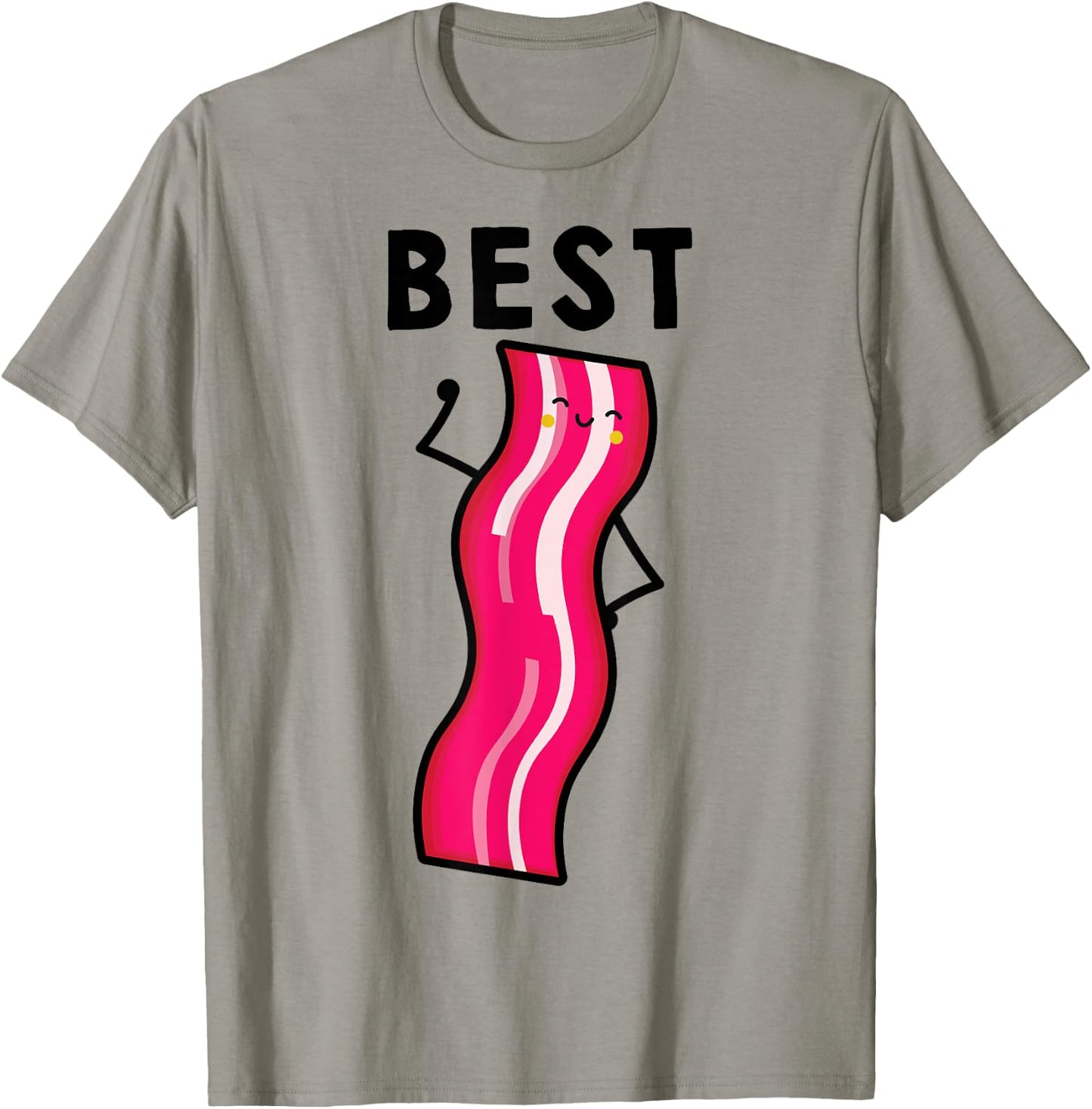 Bacon and Egg Matching BFF Best Friend T Shirts Bestie T-Shirt - T-Shirt | Sand