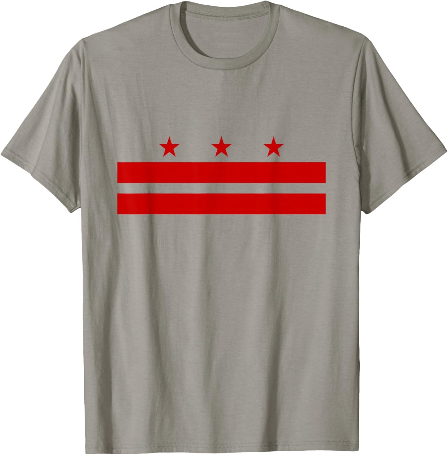 Washington, D.C. Flag, A Capital City, Men Women T-Shirt - T-Shirt | Sand