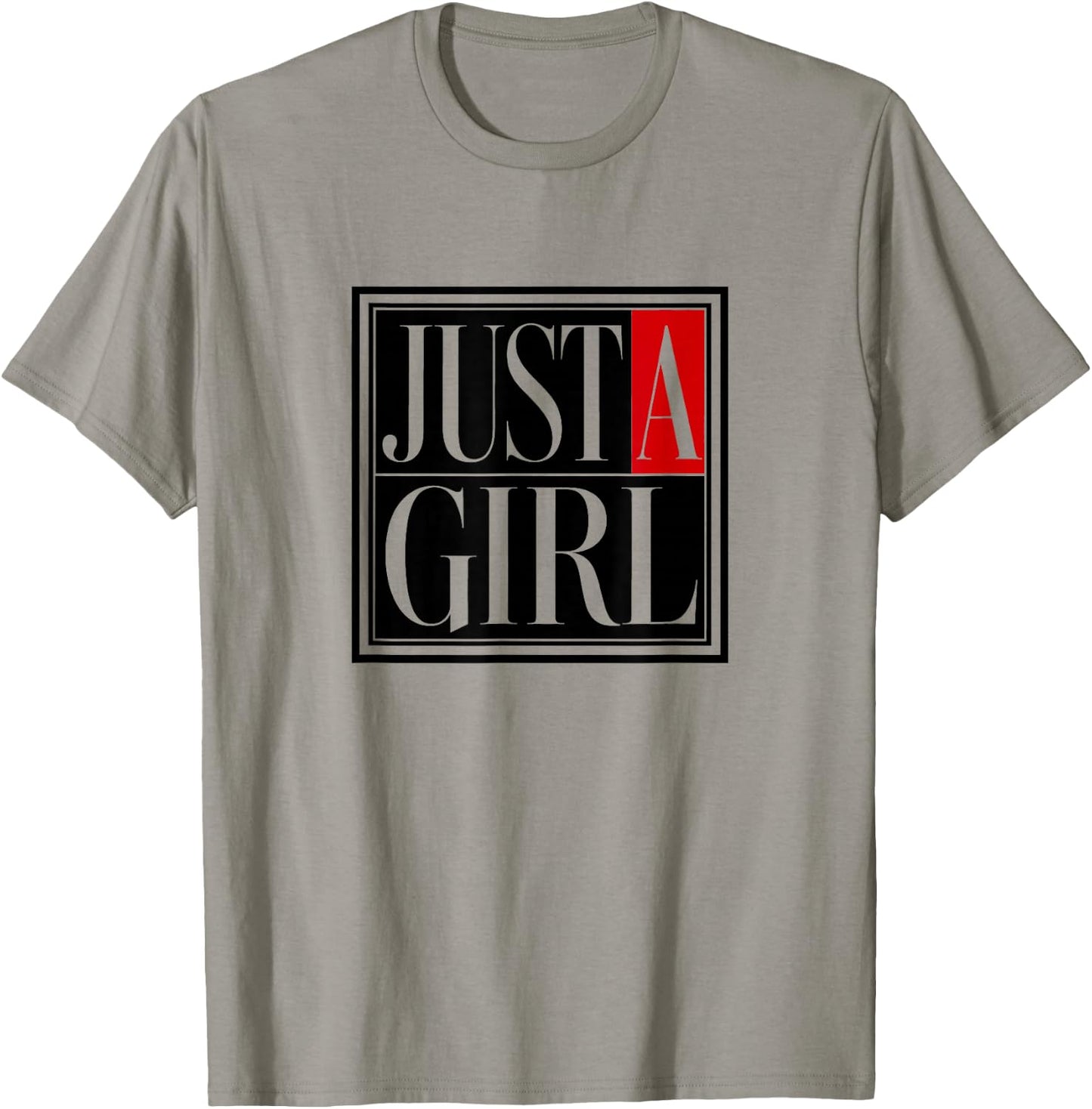 Just a Girl Shirt Kids Just a Girl T-Shirt - T-Shirt | Sand