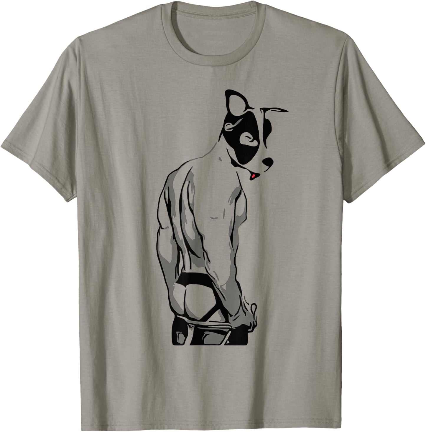 uman Puppy Jock Strap - Additional Colors T-Shirt - T-Shirt | Sand