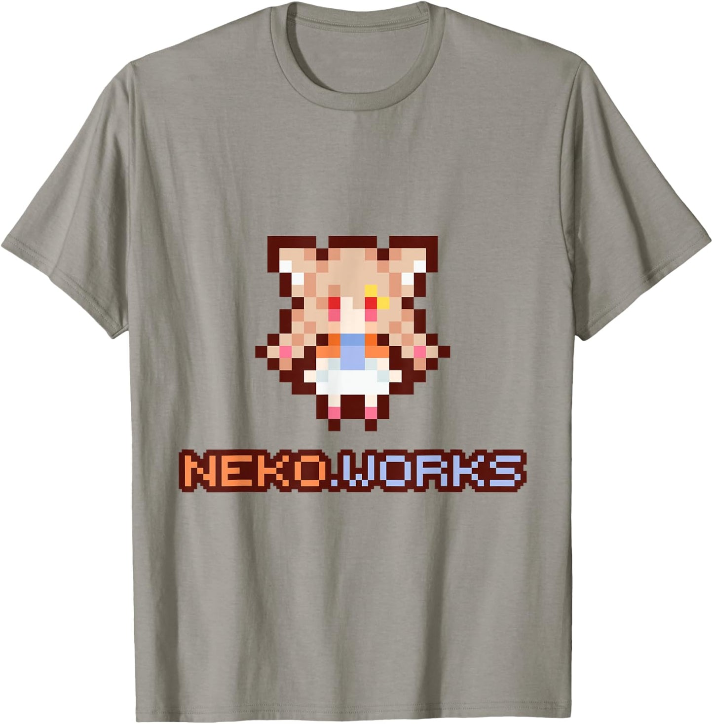 nekodotworks - Pixel art Miyu T-Shirt - T-Shirt | Sand