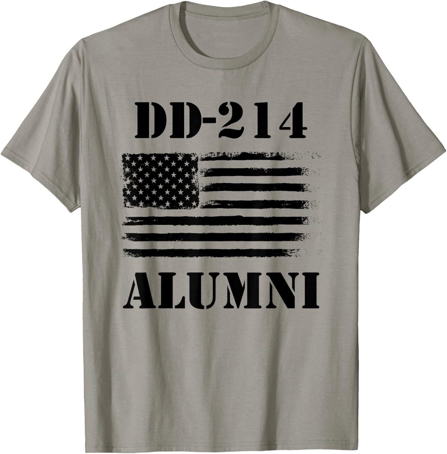 DD 214 Alumni - Veteran Gift Retired American Soldier T-Shirt - T-Shirt | Sand