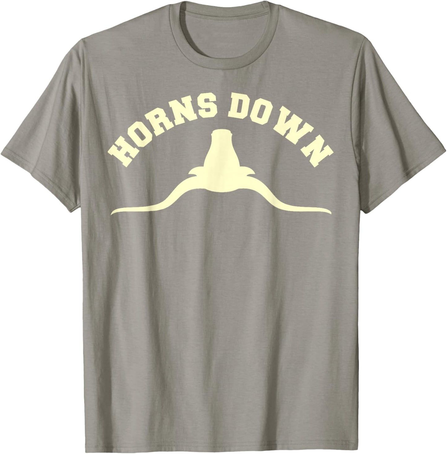 Horns Down Shirt Horns Down Texas Tuck Fexas Shirt T-Shirt - T-Shirt | Sand