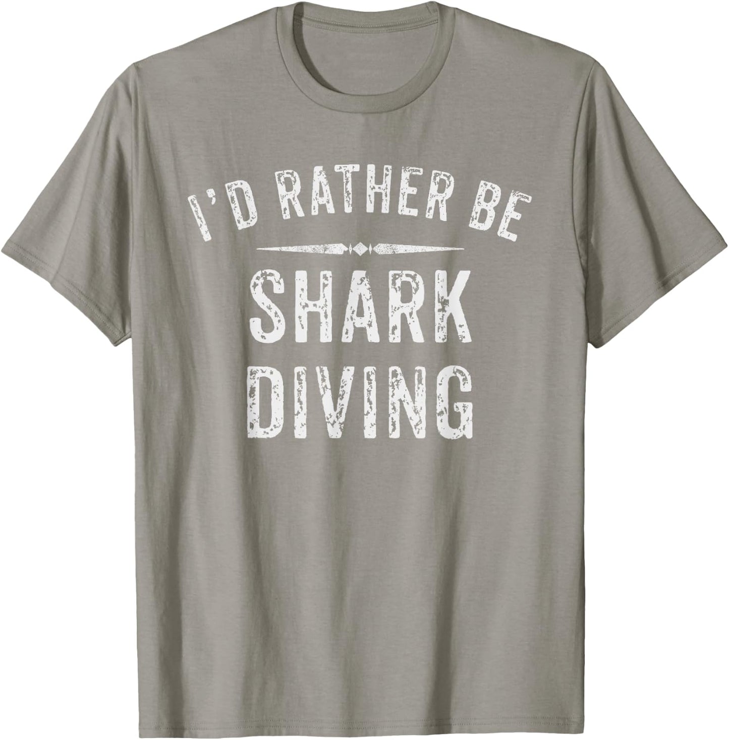 Shark Diving t Shirts | Funny Shark Diver Shirts T-Shirt - T-Shirt | Sand