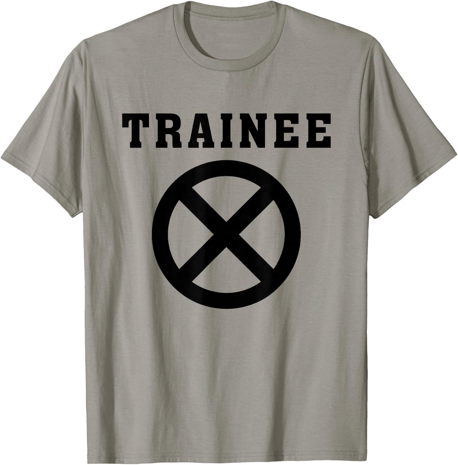 Marvel Deadpool Wade Wilson X-Force Trainee Outline T-Shirt - T-Shirt | Sand