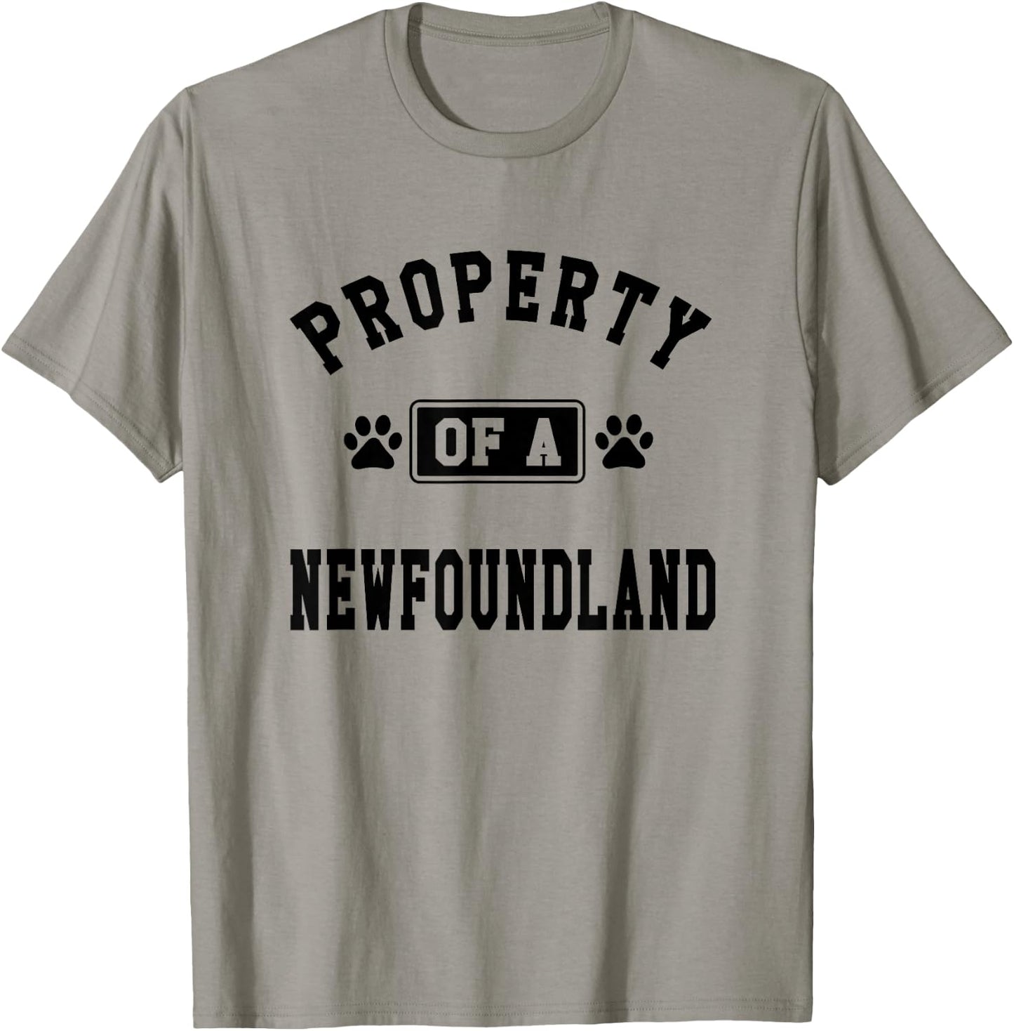 Property Of Newfoundland - Funny Newfoundland Lover Shirt T-Shirt - T-Shirt | Sand