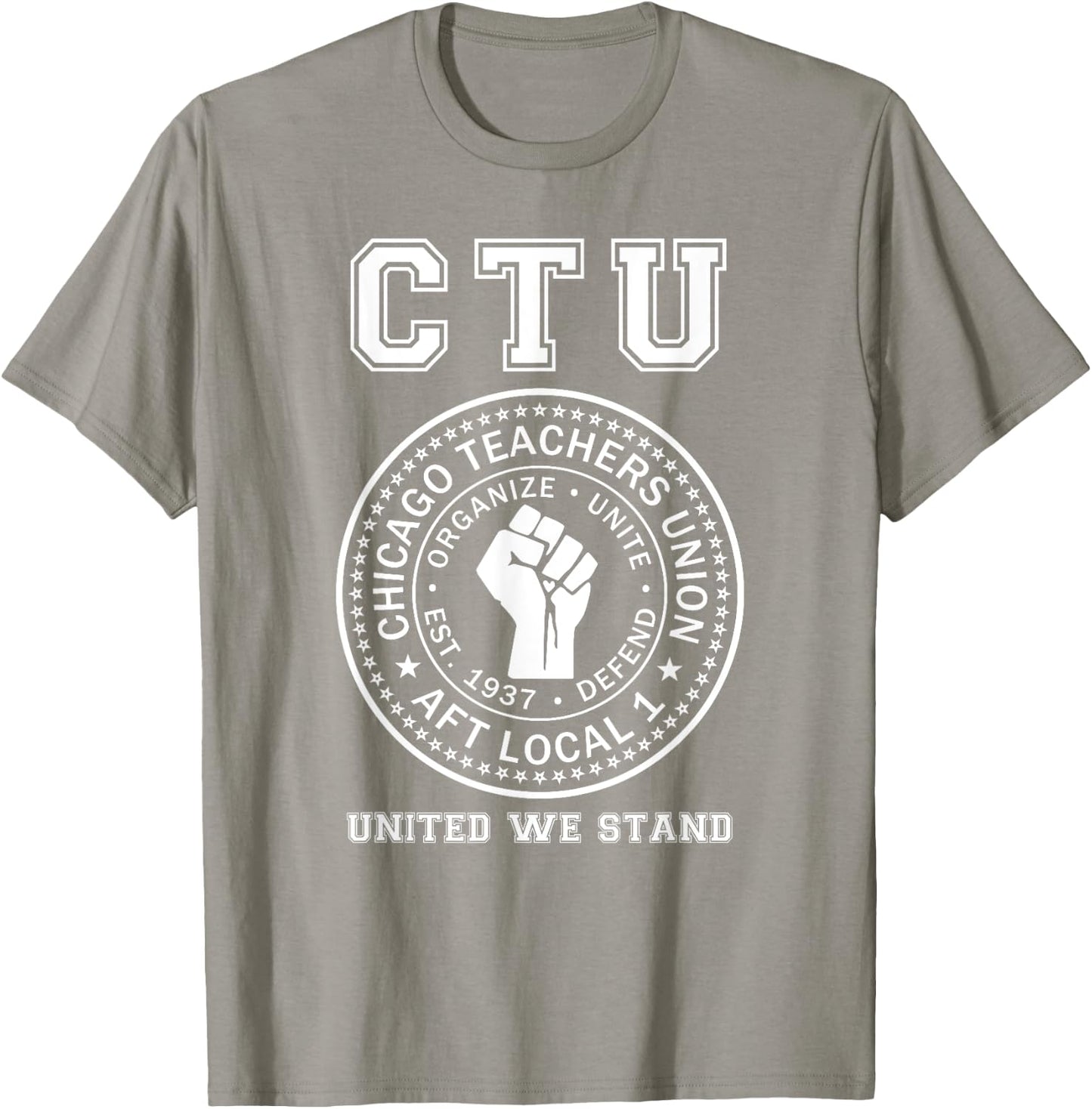 Chicago Teachers Union On Strike Protest United We Stand Women T-Shirt - T-Shirt | Sand